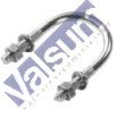 ABARCÓN PARA TUBERÍA, CON TUERCA Y ARANDELA